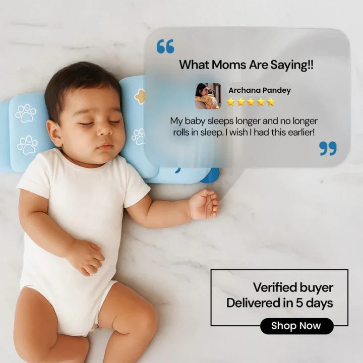 amazzing Baby Shaping Head Support Pillow - Assorted Colour