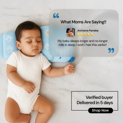 amazzing Baby Shaping Head Support Pillow - Assorted Colour