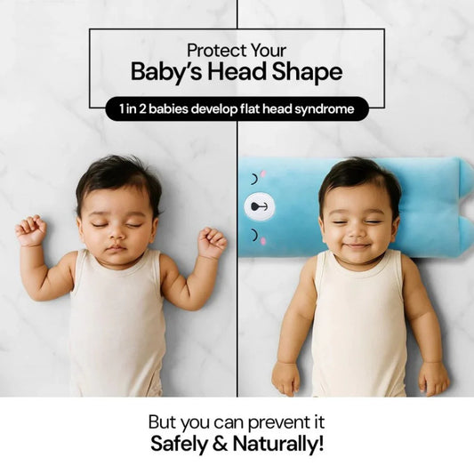 amazzing Baby Shaping Head Support Pillow - Assorted Colour